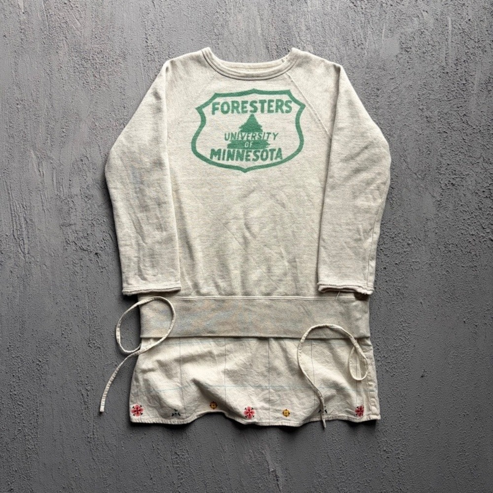 Denim Dungaree University of Minnesota Foresters Sweatshirt Women's Medium Gray